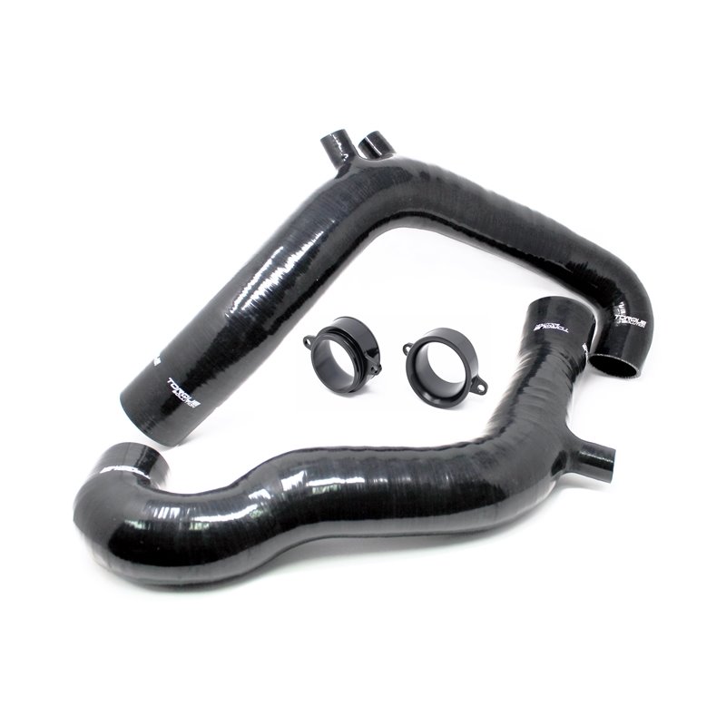 Torque Solution Turbo Inlet Hose Black - 10-12 Porsche 997.2 Turbo / Turbo S