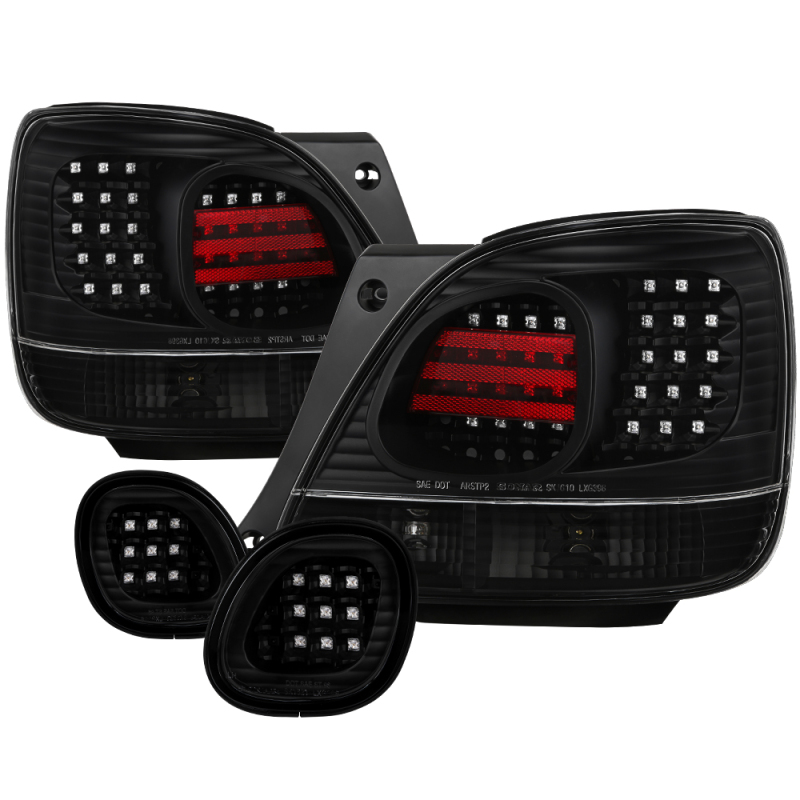 Spyder 98-05 Lexus GS300 /GS400 4pc LED Tail Lights - Black (ALT-YD-LGS98-LED-BK)