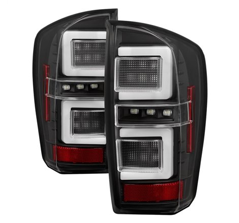 Spyder 16-17 Toyota Tacoma LED Tail Lights - Black (ALT-YD-TT16-LED-BK)