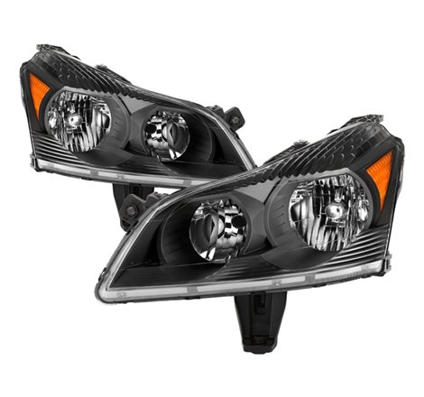 xTune 09-12 Chevrolet Traverse (Excl LTZ) OEM Style Headlights - Black (HD-JH-CTRA09-AM-BK)