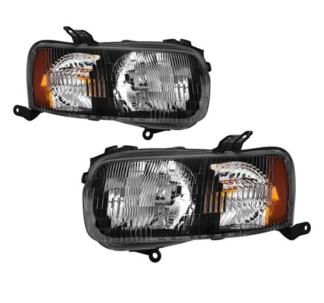 xTune 01-04 Ford Escape OEM Style Headlights - Black (HD-JH-FESCA01-AM-BK)