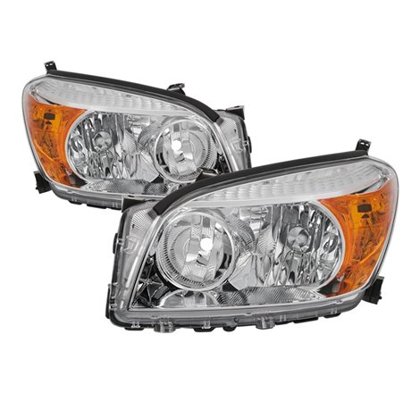 xTune 06-08 Toyota RAV4 OEM Style Headlights - Chrome (HD-JH-TRAV06-AM-C)