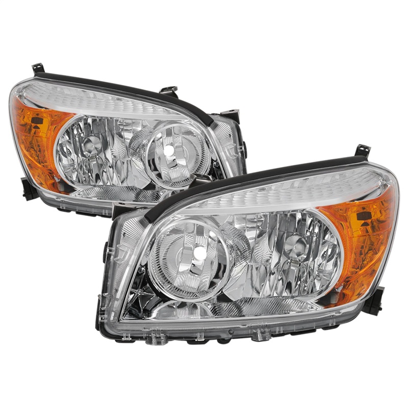 xTune 06-08 Toyota RAV4 OEM Style Headlights - Chrome (HD-JH-TRAV06-AM-C)