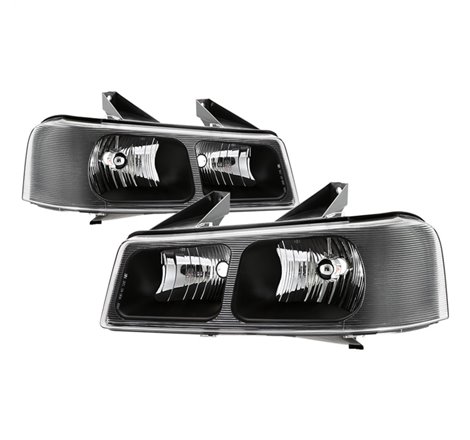 xTune 03-17 Chevrolet Express 1500 OEM Style Headlights - Black (HD-JH-CEX03-OE-BK)