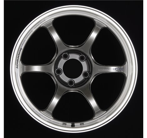 Advan RG-D2 18x10.0 +35 5-114.3 Machining & Racing Hyper Black Wheel