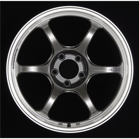 Advan RG-D2 18x10.0 +35 5-114.3 Machining & Racing Hyper Black Wheel