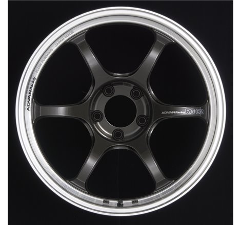 Advan RG-D2 18x10.0 +35 5-114.3 Machining & Black Gunmetallic Wheel