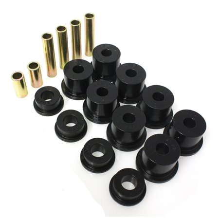 Energy Suspension 80-98 Ford F250/F350 4WD w/ 2 inch ID Black Front Spring Bushing Set