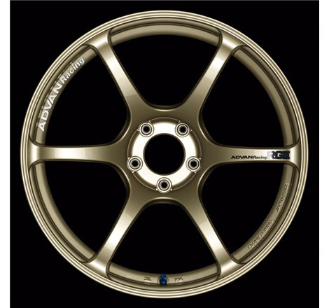 Advan RGIII 18x10.5 +15 5-114.3 Racing Gold Metallic Wheel