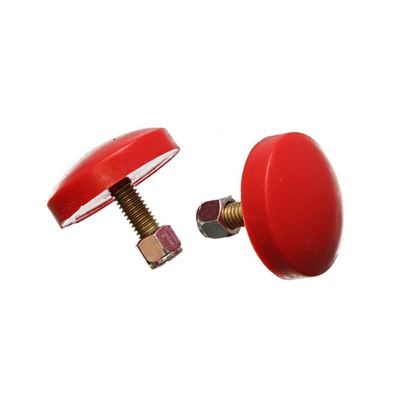 Energy Suspension Low Profile Red Bump Stop Set 11/16 inch Tall / 2 inch dia. (2 per set)