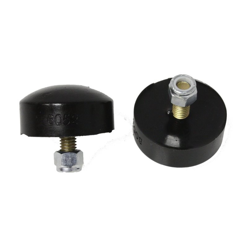 Energy Suspension Black 1 inch Tall Button head Bump Stop Set (2 per set)