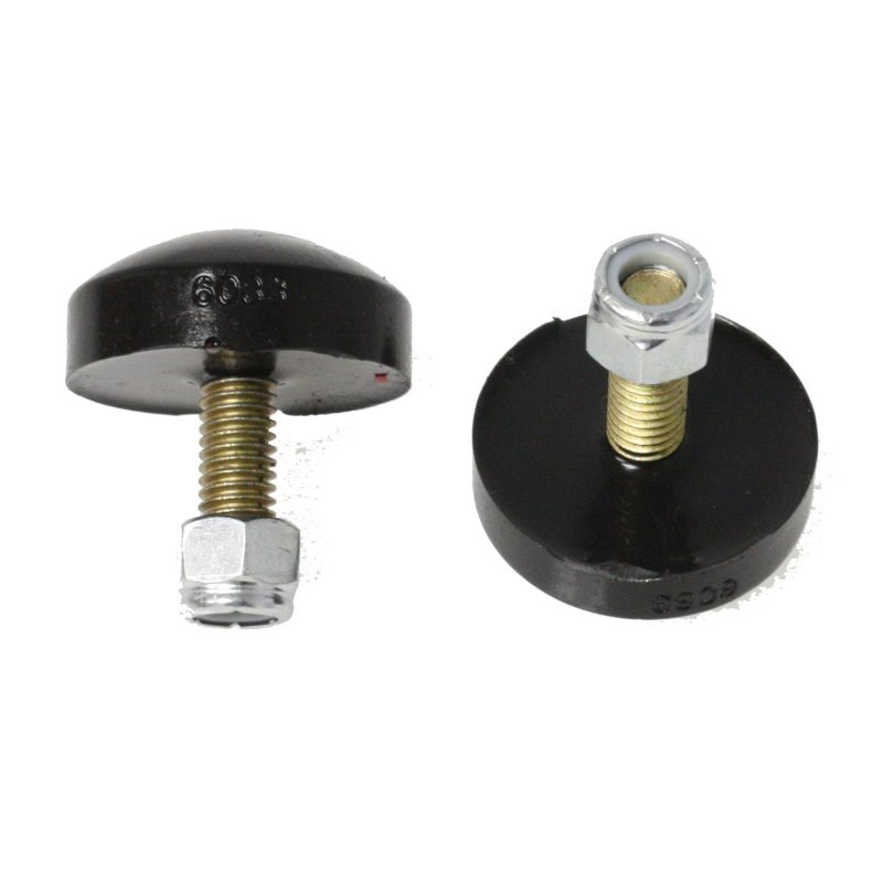 Energy Suspension Universal Black Low Profile Button head bump stop 11/16 inch tall x 1 5/8 inch dia