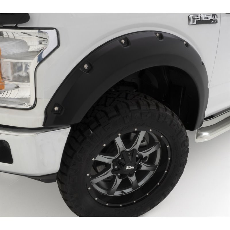 Bushwacker 18-19 Ford F-150 Pocket Style Flares 4 pc - Oxford White