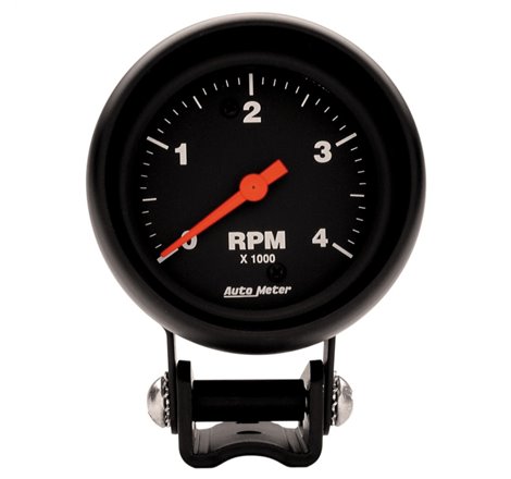 Autometer Z-Series 2-5/8in 4K RPM Pedestal Tachometer Gauge