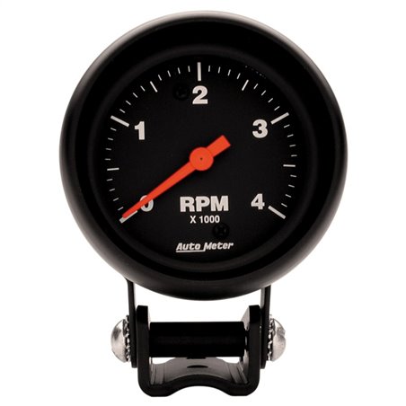 Autometer Z-Series 2-5/8in 4K RPM Pedestal Tachometer Gauge