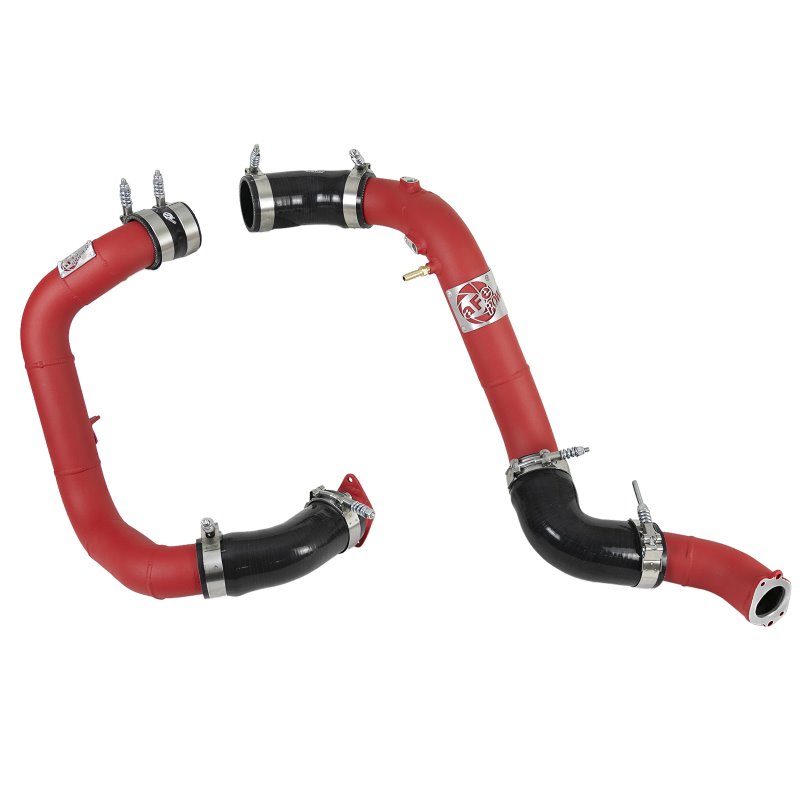 aFe Bladerunner 2.25in & 2.5in Intercooler Tubes Hot & Cold 16-18 Honda Civic I4-1.5L (t) - Red