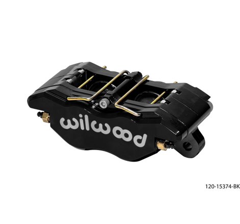 Wilwood Caliper - Off-Road Dynapro 5.25in Mount - 1.75/1.75in Pistons .38in Disc - Black