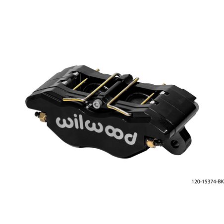 Wilwood Caliper - Off-Road Dynapro 5.25in Mount - 1.75/1.75in Pistons .38in Disc - Black