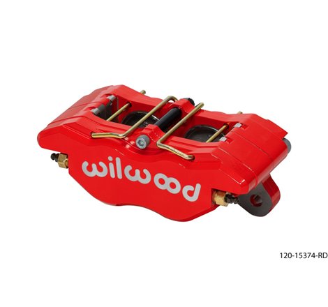 Wilwood Caliper - Off-Road Dynapro Narrow 5.25in Mount - 1.75/1.75in Pistons .38in Disc - Red