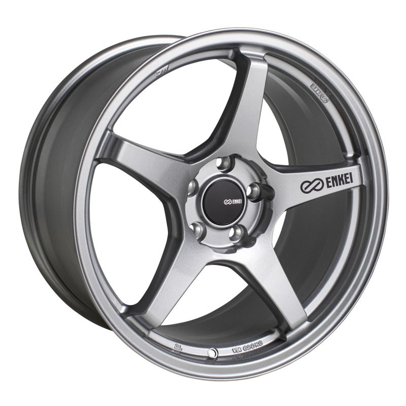 Enkei TS-5 17x8 5x100 45mm Offset 72.6mm Bore Storm Grey