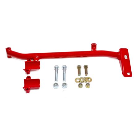 BMR 93-02 F-Body Manual Steering Bracket (For Stock K-Member Only) - Red