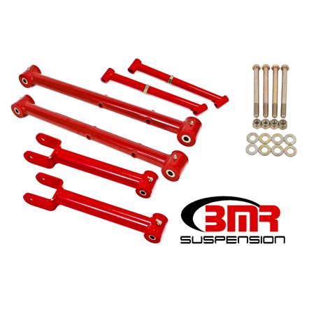 BMR 64-67 A-Body Non-Adj. Rear Suspension Kit - Red