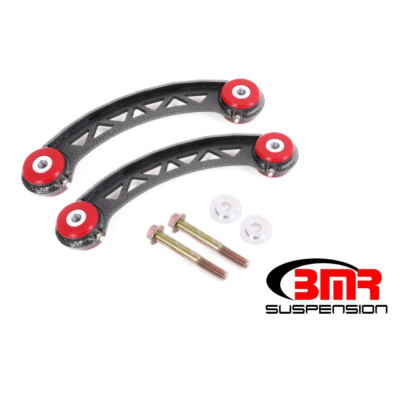 BMR 08-17 Challenger Non-Adj. Upper Trailing Arms (Polyurethane) - Black Hammertone