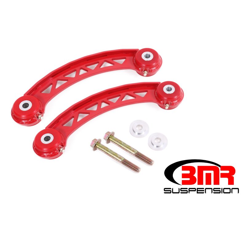 BMR 08-17 Challenger Non-Adj. Upper Trailing Arms (Polyurethane) - Red