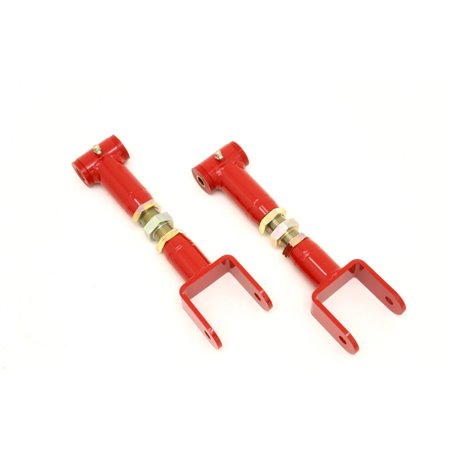 BMR 91-96 B-Body Upper Control Arms On-Car Adj. STD. Length (Polyurethane) - Red