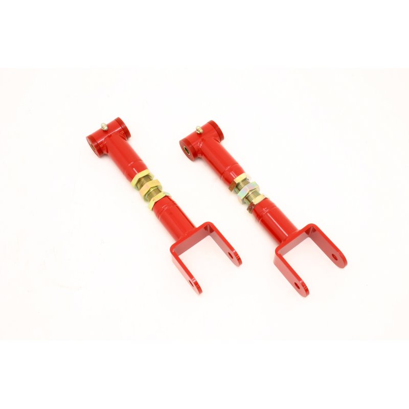 BMR 91-96 B-Body Upper Control Arms On-Car Adj. Extended Length (Polyurethane) - Red