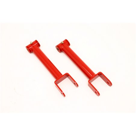 BMR 91-96 B-Body Non-Adj. Upper Control Arms Extended Length (Polyeruathane Bushings) - Red