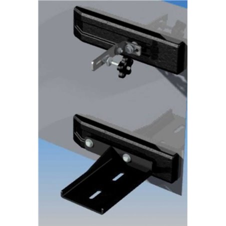 Rampage 2007-2018 Jeep Wrangler(JK) High Lift Jack Mount - Black