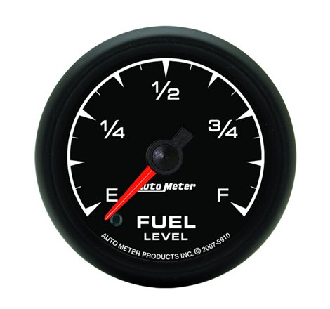 Autometer ES 2-1/16in 0-280 ohms Programmable Fuel Level Gauge