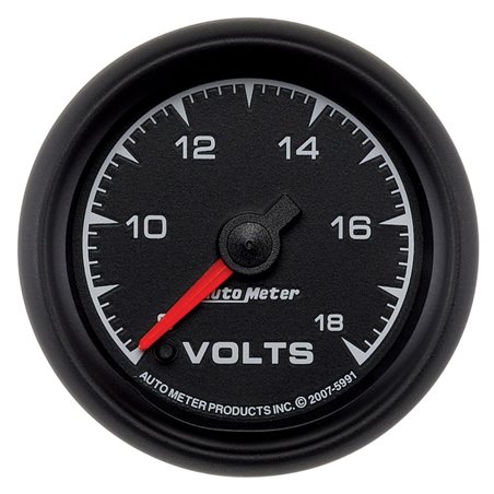 Autometer ES 2-1/16in 18V Digital Stepper Motor Voltmeter