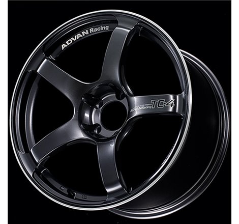 Advan TC4 18x9.5 +12 5-114.3 Racing Gunmetallic and Ring Wheel