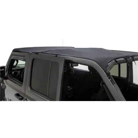 Rugged Ridge 18-22 Jeep Wrangler JL Unlimited (4-Door) Voyager Savannah Brief Top - Black