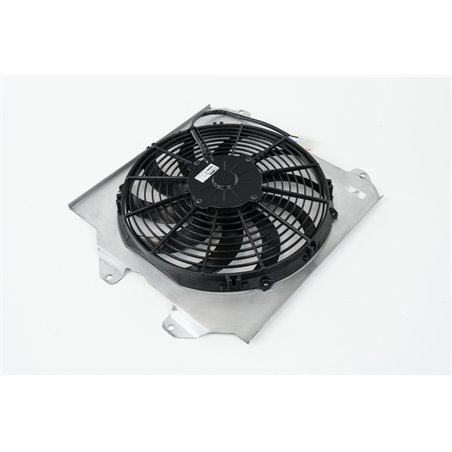 CSF 92-00 Honda Civic All-Aluminum Fan Shroud w/12in SPAL Fan