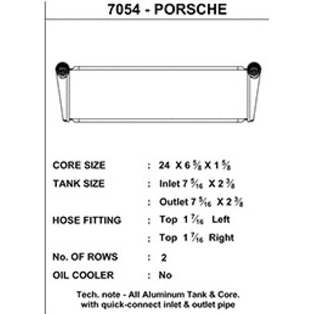 CSF Porsche 911 Turbo (997) Center Radiator