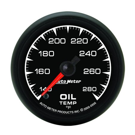 Autometer ES 52.4mm 140-280 Degree F Oil Temprature Gauge