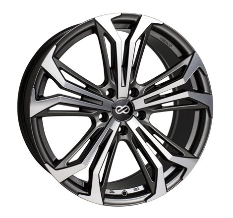 Enkei Vortex 5 Wheel 18x8 40mm Offset 5x120 72.6mm Bore - Anthracite Machined