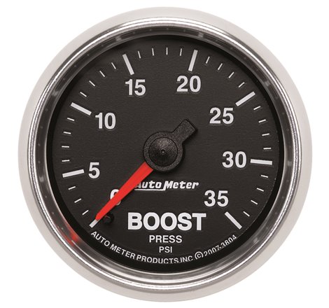 AutoMeter GS 2 1/16 inch 35PSI Mechanical Boost Gauge