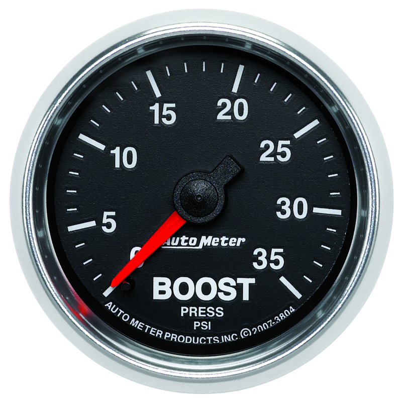 AutoMeter GS 2 1/16 inch 35PSI Mechanical Boost Gauge