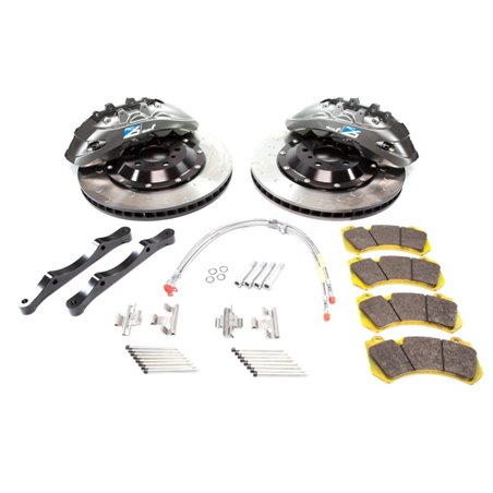 Alcon 2015+ BMW M3 F80 400x34mm Grey 6 Piston Front Brake Upgrade Kit