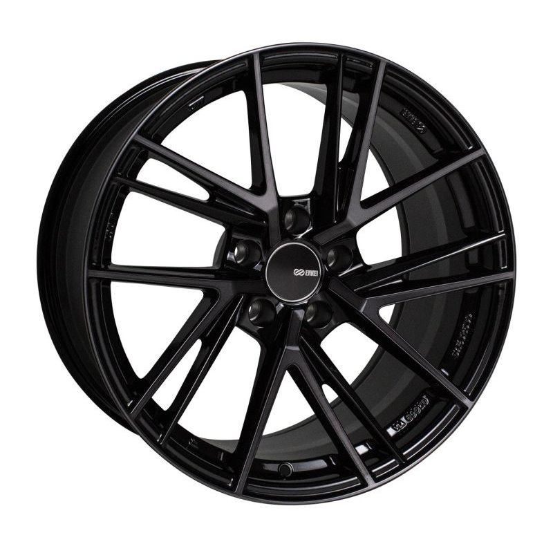 Enkei TD5 17x8 5x114.3 45mm Offset 72.6mm Bore Pearl Black Wheel