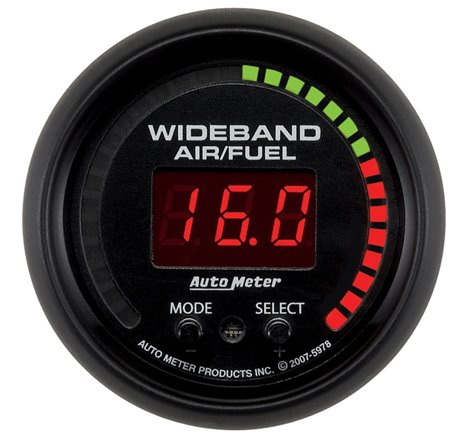 Autometer ES Digital 52mm Wideband Air/Fuel Kit