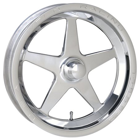 Weld Alumastar 1-Piece 15x3.5 / Strange Spindle MT / 1.75in. BS Polished Wheel - Non-Beadlock