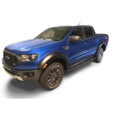 Bushwacker 2019 Ford Ranger Supercrew Extend-A-Fender Style Flares 4pc - Black