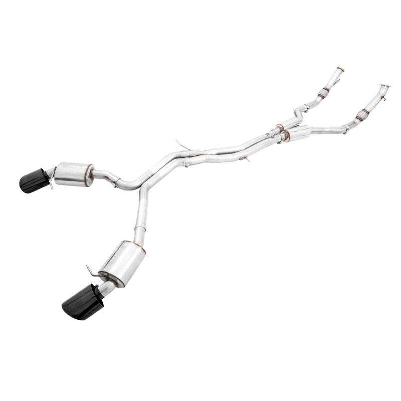 AWE Tuning Audi B9 RS 5 2.9L (Res.For Performance Cat) Touring Edition Exhaust w/ Diamond Black Tips