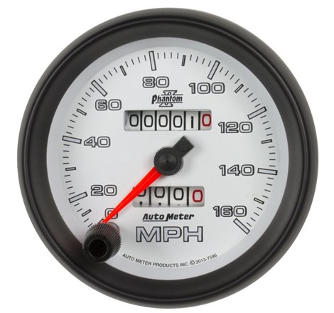 Autometer Phantom II 3-3/8in 160 MPH Mechanical Speedometer