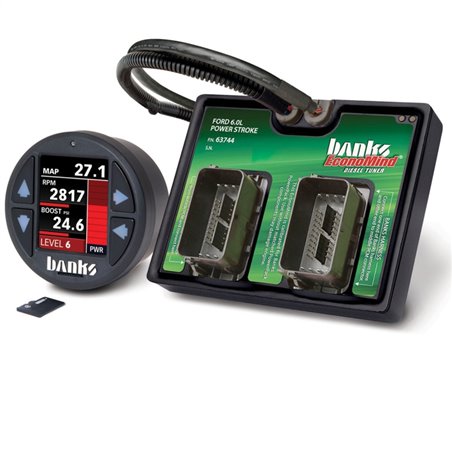 Banks Power 03-07 Ford F-250/F-350/F-450 6.0L Economind Diesel Tuner w/ Banks iDash-1.8 DataMonster